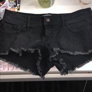Black shorts. Worn 3 times